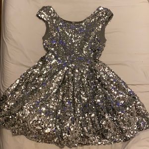 Top shop sequin dress